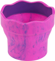 Faber-Castell Clic&Go Összecsukható Ecsettál - Rózsaszín