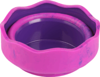 Faber-Castell Clic&Go Összecsukható Ecsettál - Rózsaszín