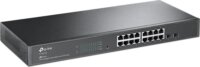 Tenda TEG2220P-16-250W Menedzselhető 16+4 Port 250W PoE+ Rack Switch - Fekete