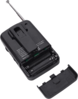 Noveen PR150 hordozható Elemes FM Zsebrádió - Fekete