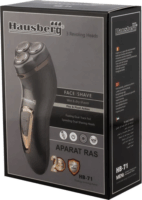 Hausberg HB-71 Akkus Nedves-Száraz körkéses férfi borotva - Szürke