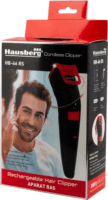 Hausberg HB-66RS Vezeték nélküli Akkus haj- és szakállvágó - Piros/Fekete