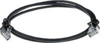 ACT U/FTP CAT6A RJ45 Patch Kábel 3m - Fekete
