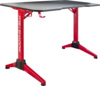 White Shark FIRE SHADOW Gamer asztal 120 x 60 x 75 cm - Fekete / Piros