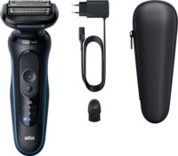 Braun  52-B1000S Vezeték nélküli Akkus Nedves-Száraz Borotva - Fekete / Ezüst