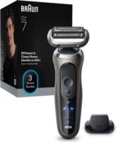 Braun  72-C1200S Vezeték nélküli Akkus Nedves-Száraz Borotva - Fekete