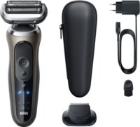 Braun  72-C1200S Vezeték nélküli Akkus Nedves-Száraz Borotva - Fekete