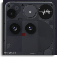 Nothing Phone (3) 12/256GB 5G Dual SIM Android Okostelefon - Fekete