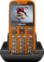 Evolveo EasyPhone XR (EP601) Nagy nyomógombos Mobiltelefon - Narancssárga