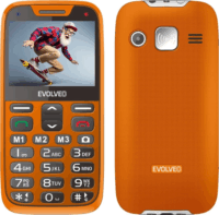 Evolveo EasyPhone XR (EP601) Nagy nyomógombos Mobiltelefon - Narancssárga