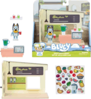 Moose Toys Bluey Juice bolt Játékfigura szett kiegészítőkkel