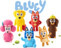 Hey Clay Nagy gyurma szett 6db figura elkészítéséhez - Bluey