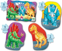 The Learning Journey Az első kirakóm Dinoszauruszok 4 az egyben - 8 darabos puzzle