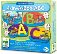 The Learning Journey Az első kirakóm Ábécé 4 az 1-ben 8 darabos puzzle