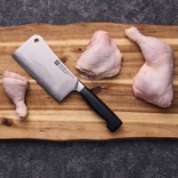 Zwilling Vier Sterne Rozsdamentes acél Bárd 15cm - Fekete