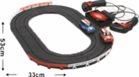Távirányítós autópálya kisautókkal 1:64