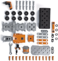 Smoby Black and Decker összeépíthető kamion 43cm
