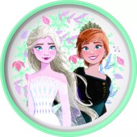 Jégvarázs Műanyag csúszásgátlós gyerek lapostányér - Mintás