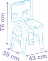 Smoby Stitch összecsukható kiskonyha készlet 20 kiegészítővel