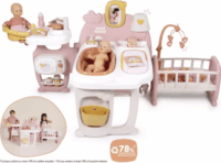 Smoby Baby Nurse Óriás babacenter kiegészítőkkel