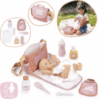 Smoby Baby Nurse 8 részes Pelenkázó táska kiegészítőkkel