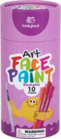 Tooky Toy 10 színű Arcfestő ceruza készlet