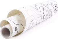 Tooky Toy Színező tekercs filcekkel - 28 x 400 cm