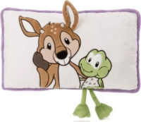 Nici Green René őzbak és Fridolin béka párna (43 x 25 cm)