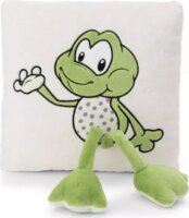 Nici Green Fridolin béka szögletes párna (30 x 30 cm)