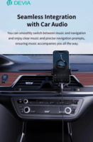 Devia ST111943 iPure Series 3.5mm Jack apa - USB-C apa audio kábel 1m - Fekete