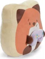 Nici Geeks róka játékkonzollal párna plüss 33 cm