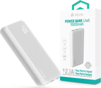Devia ST125643 Kintone Series Lite 5 Powerbank 2xUSB-A + USB-C + microUSB / 10000 mAh 37W - Fehér