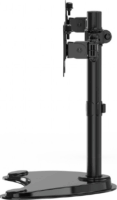 Gembird MS-D2ST-02 13"-32" Monitor asztali tartó állvány - Fekete (2 kijelző)