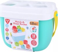 Playgo 12 darabos Formaválogató játék vödörben