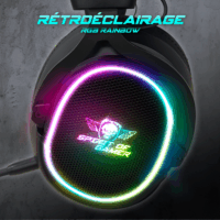 Spirit of Gamer MIC-XH1200 Bluetooth Fejhallgató Headset - Fekete