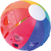 Playgo Szivárvány színű foglalkoztató labda