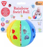 Playgo Szivárvány színű foglalkoztató labda