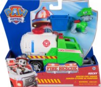 Nickelodeon Mancs Őrjárat Fire Rescue - Rocky járműve figurával