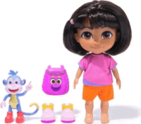 Nickelodeon Dóra a felfedező baba Csizivel játékszett