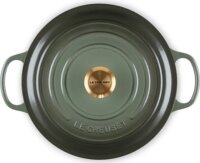 Le Creuset Signature Öntöttvas Lábas fedővel Ø 18cm - Zöld