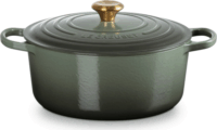 Le Creuset Signature Öntöttvas Lábas fedővel Ø 18cm - Zöld
