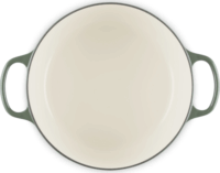 Le Creuset Signature Öntöttvas Lábas fedővel Ø 18cm - Zöld