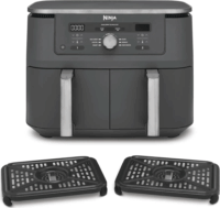 Ninja DZ400EU Foodi Max AirFryer Forrólevegős sütő 9,5L 2470 Watt - Fekete