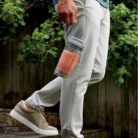 Ninja BC251EUSL Akkus Hordozható Turmixgép 0,57L / 40 Watt - Szürke / Átlátszó