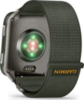 Garmin Venu X1 Titanium 46mm ComfortFit Okosóra Nylon szíjjal - Zöld