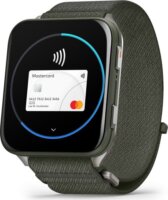 Garmin Venu X1 Titanium 46mm ComfortFit Okosóra Nylon szíjjal - Zöld