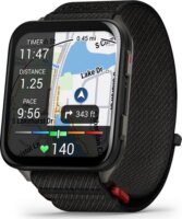 Garmin Venu X1 Titanium 46mm ComfortFit Okosóra Nylon szíjjal - Fekete