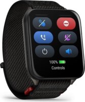 Garmin Venu X1 Titanium 46mm ComfortFit Okosóra Nylon szíjjal - Fekete