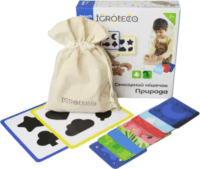 Igroteco 3 az 1-ben szenzoros oktató készlet - Természet