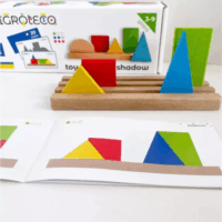 Igroteco Logikai 6 darabos fa építő készlet